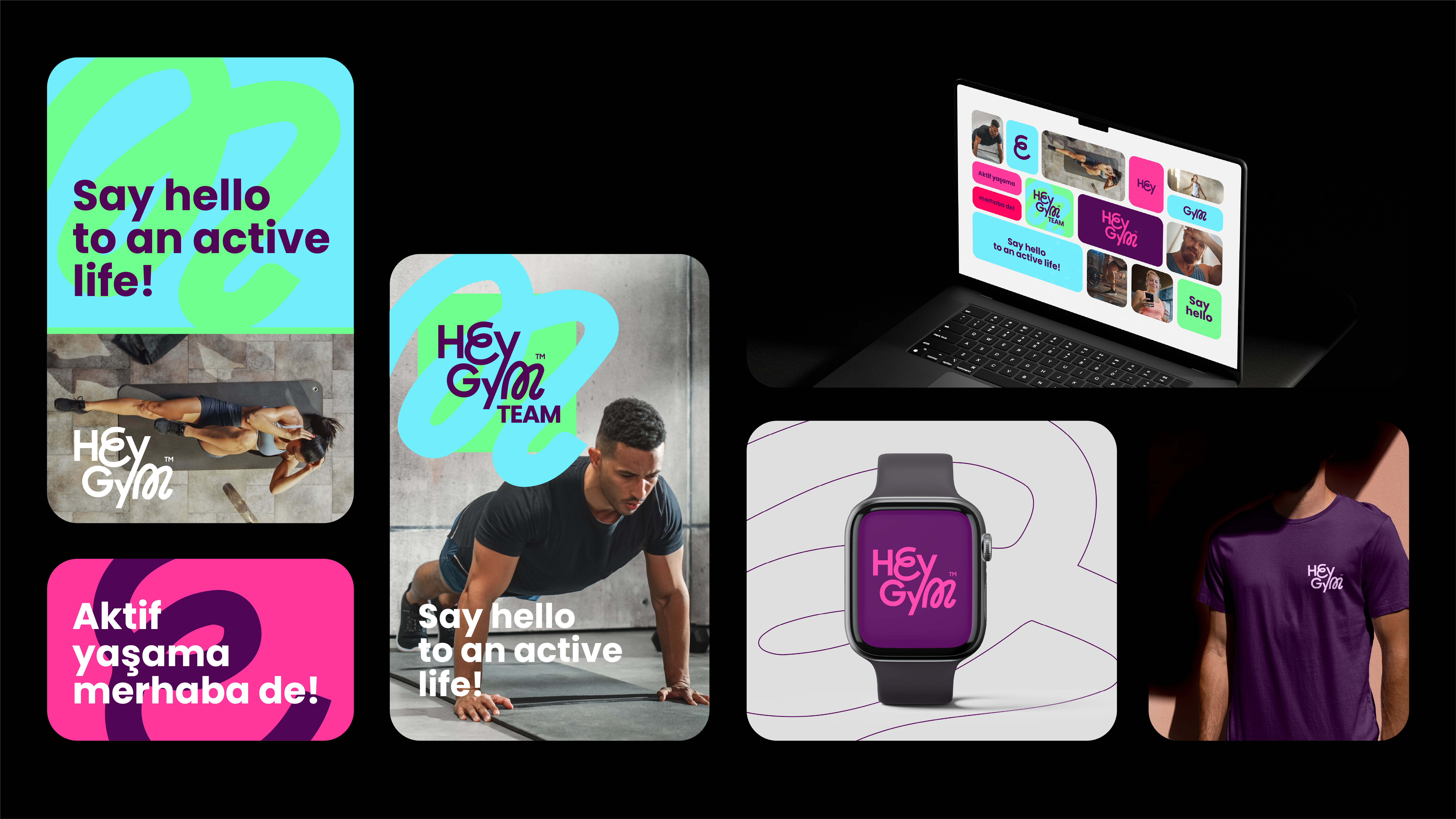 HeyGym — proje görseli
