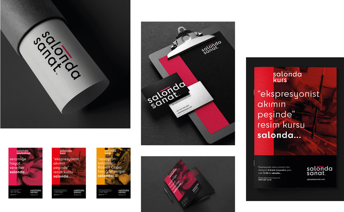 Salonda Sanat — proje görseli